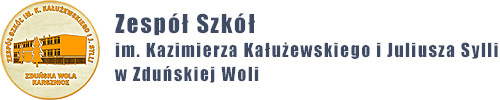 Zespół Szkół im. Kazimierza Kałużewskiego i Juliusza Sylli w Zduńskiej Woli logo